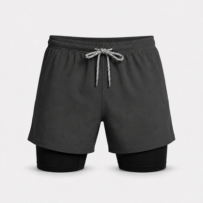 ELVOR 2 in 1 Laufshorts