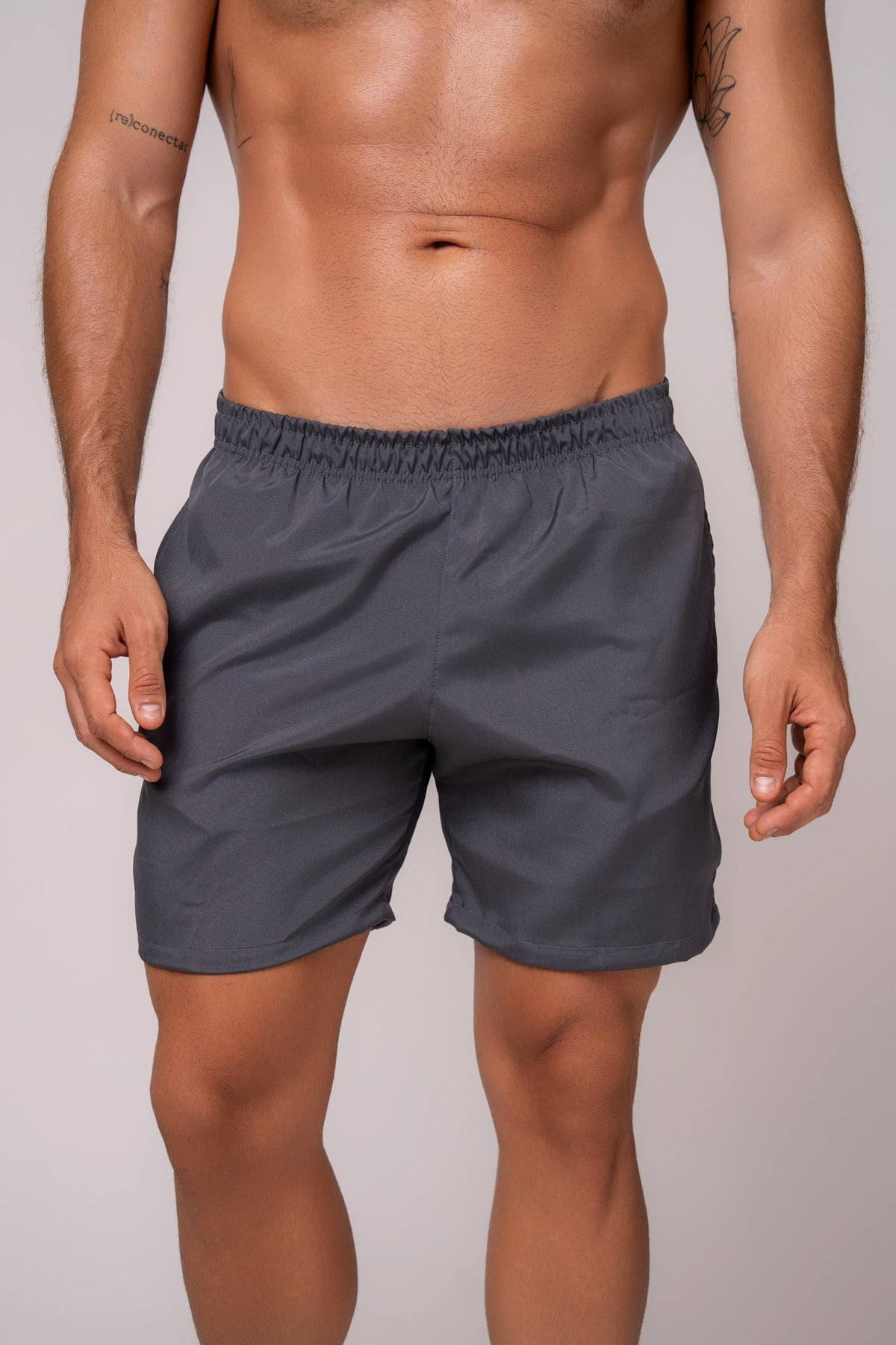 Herren Sportshorts aus Tactel Graphit