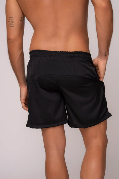 Herren Sportshorts aus Tactel Schwarz