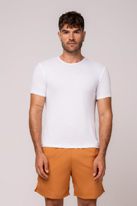 Herren Dry-Fit T-Shirt Weiss