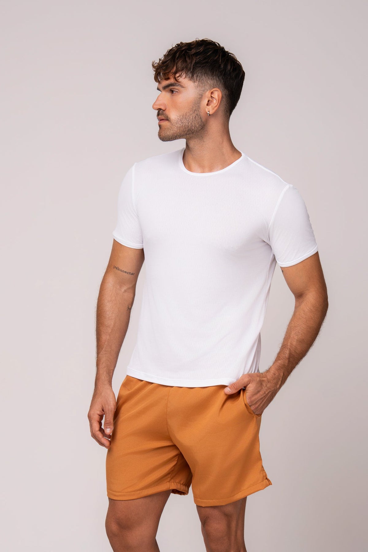 Herren Dry-Fit T-Shirt Weiss