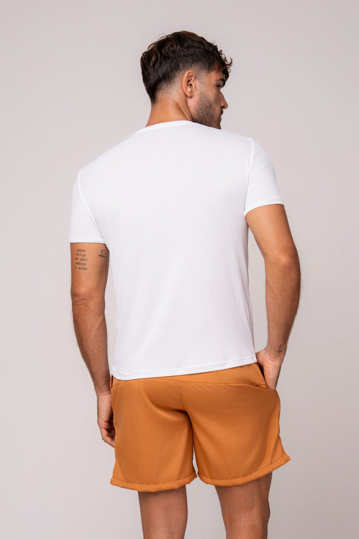 Herren Dry-Fit T-Shirt Weiss