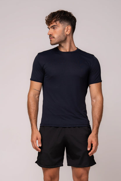 Herren Dry-Fit T-Shirt Schwarz